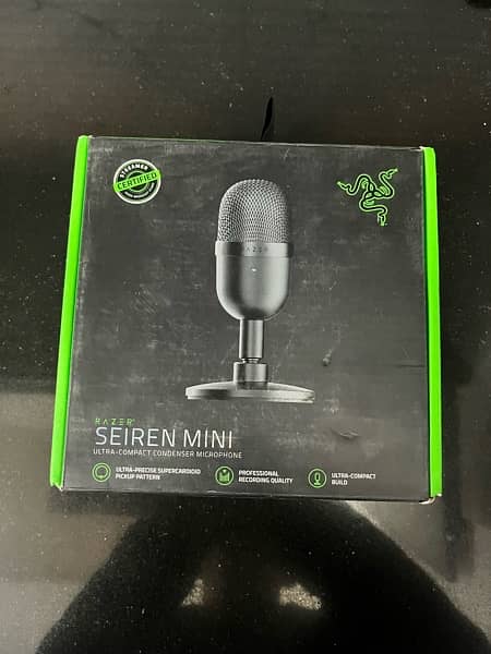 Razer sieren mini microphone best for gaming siren seiren mic 1