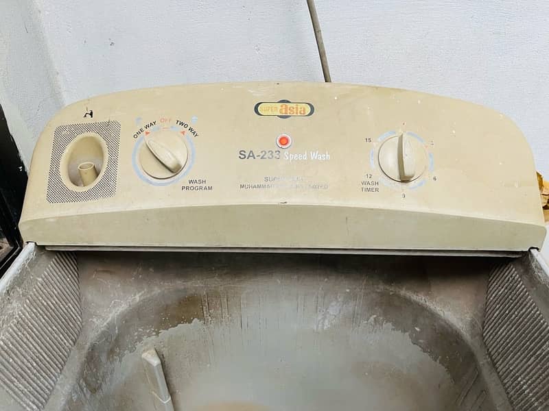 super Asia( SA-223) washing machine urgent for sale 2