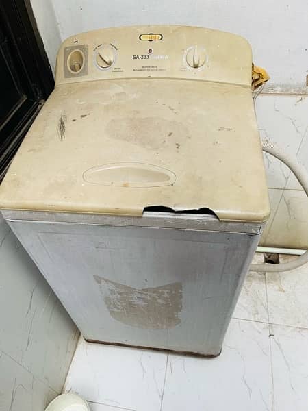 super Asia( SA-223) washing machine urgent for sale 5