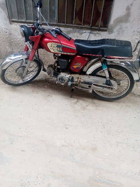 Yamaha yd100 for urgent sale pindi number contact 317 789 1118 0