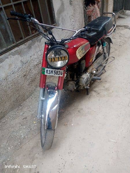 Yamaha yd100 for urgent sale pindi number contact 317 789 1118 1