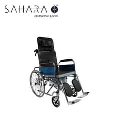 Manual Wheelchair With Commode Reclining back GC608