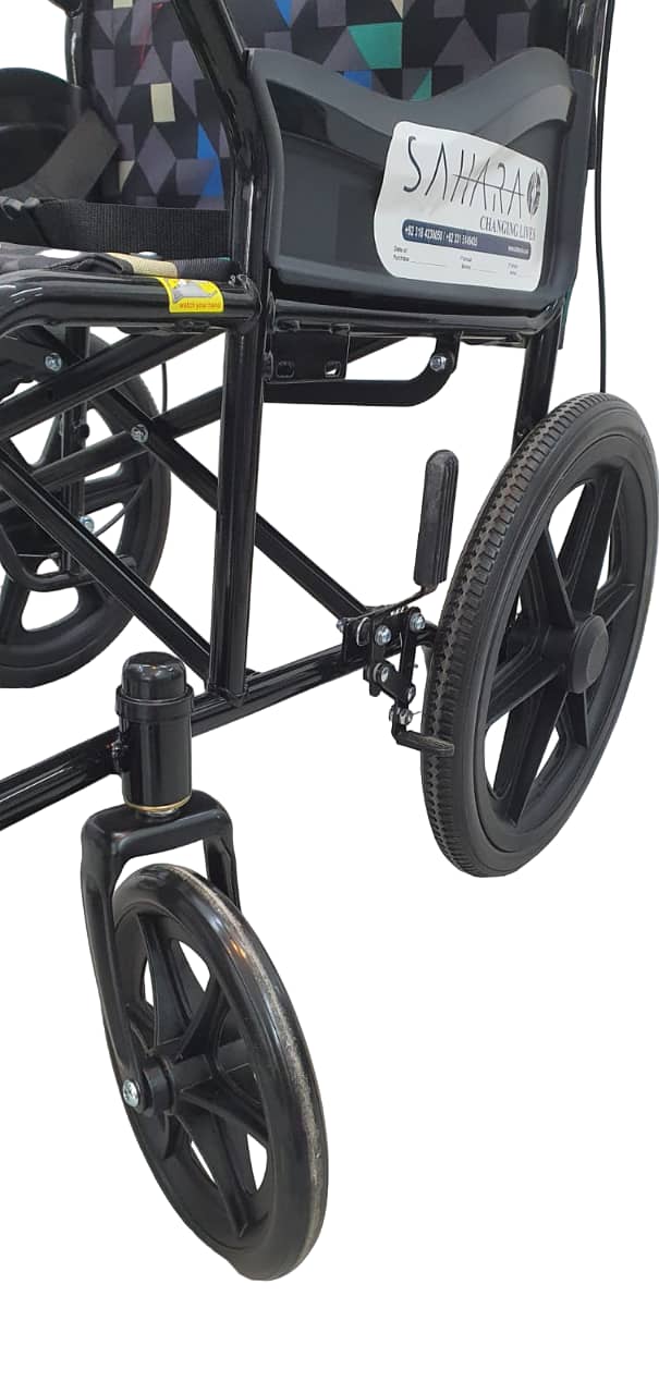 Light Weight Manual Wheelchair with Dual Brakes DY221 3