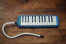 melodica in blue color