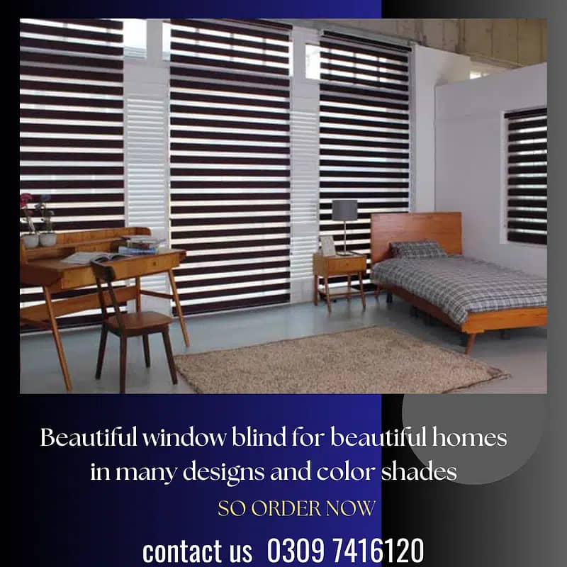 Window Blinds | Vertical Blinds | Zebra Blinds| Mini Blinds in Lahore 10