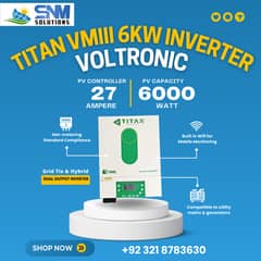 Titan VMIII 4 & 6kw Hybrid Inverter