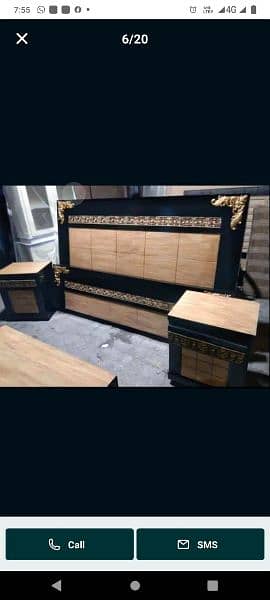 wooden bed/bed set/luxury bed/king size bed/double bed/furniture 15