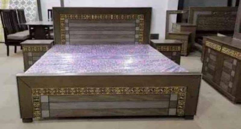 wooden bed/bed set/luxury bed/king size bed/double bed/furniture 17