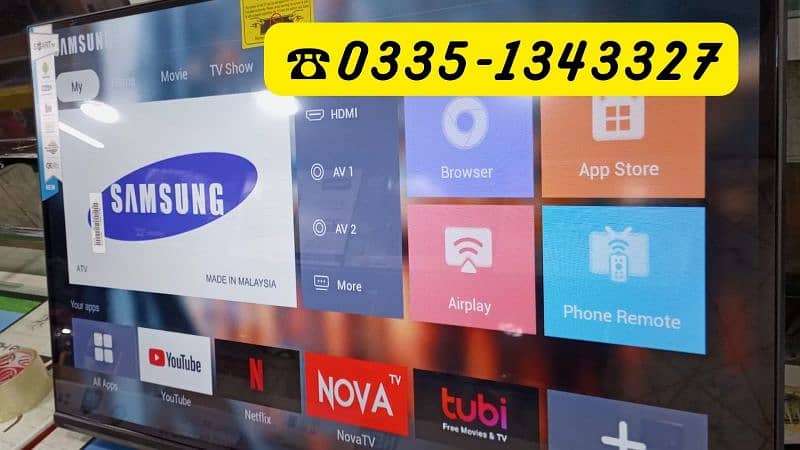 55 INCH SMART LED TV ANDROID , BLUETOOTH MODEL ALso available 6
