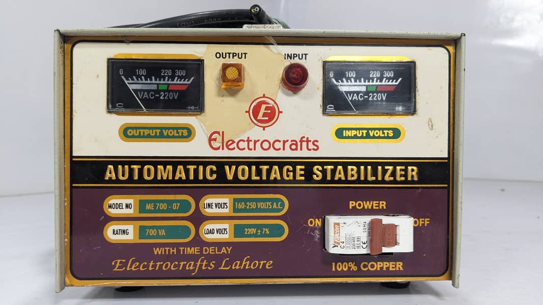 Stabilizer for Fridge and Freezer | Automatic Voltage Stabilizer 0