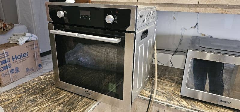 canon built in oven dual gas n electric like new 4