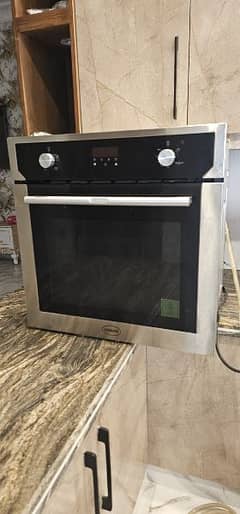 canon built in oven dual gas n electric like new