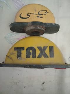 portable taxi board for vehicle with magnet