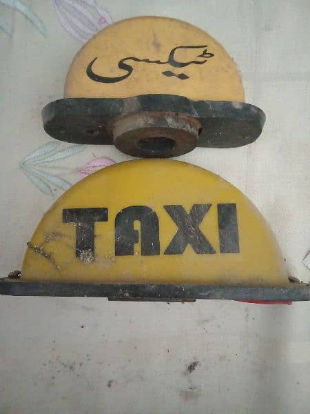 portable taxi board for vehicle with magnet 0