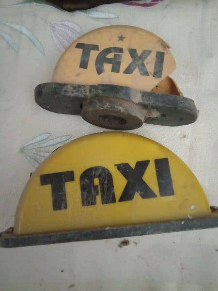 portable taxi board for vehicle with magnet 1