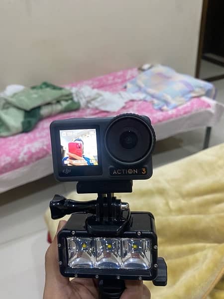 Dji Osmo Action 3 Vlogging Camera and Dji Wireless Dual Mic 5