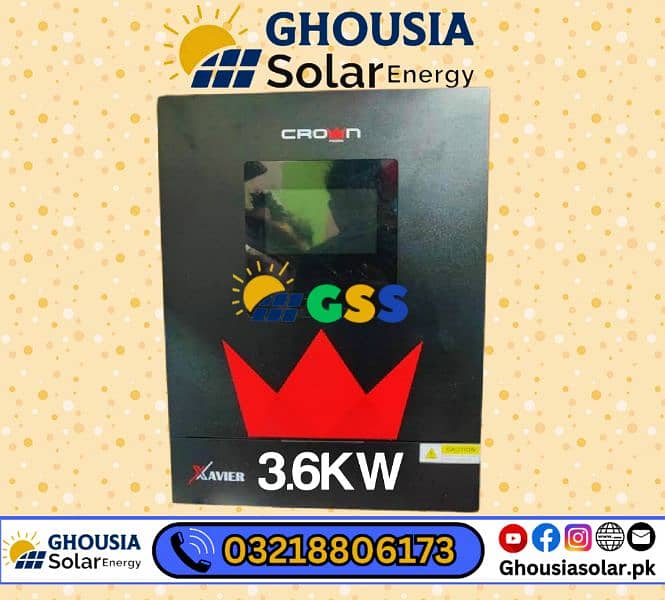 XAVIER.  CROWN SOLARMAX SOLAR INVERTER 1