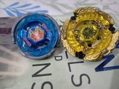 Authentic beyblades (used)