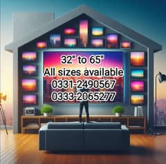 PRE-EID SALE BUY 32 IN SMART LED TV WITH FREE WALLKITS 0