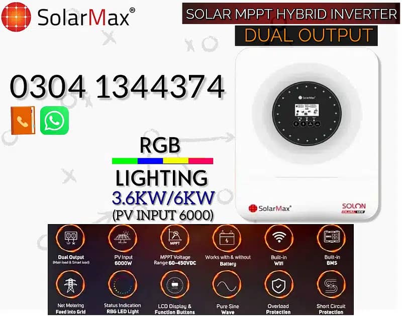 Solar Inverter / Solarmax Inverter / Hybrid Inverter / Solar Engine 0