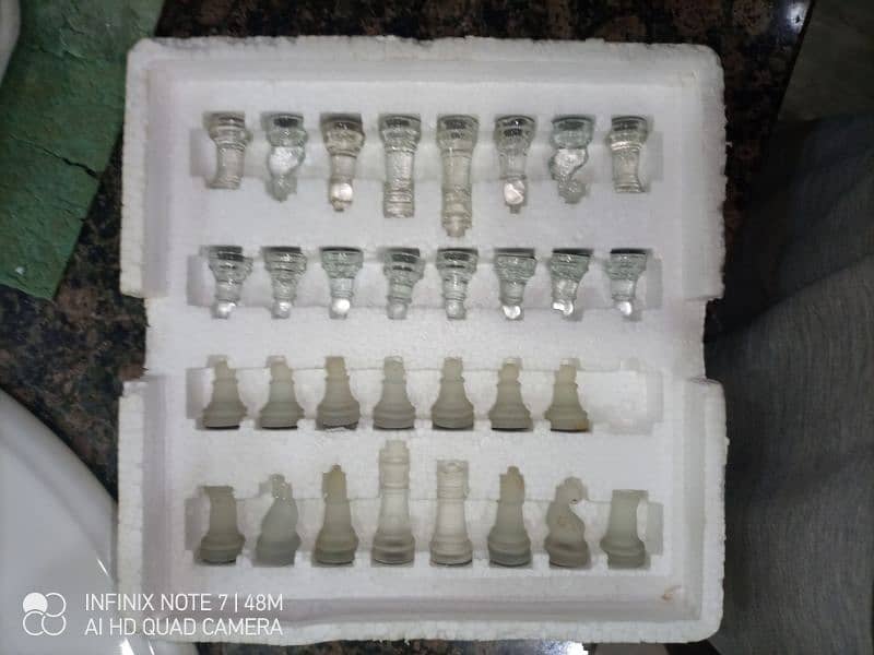 Imported Glass Chess new 1