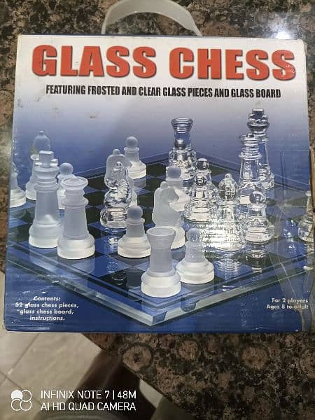 Imported Glass Chess new 4