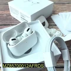 Airpods Pro Platinum with ANC, White Free Cash on delivery 0