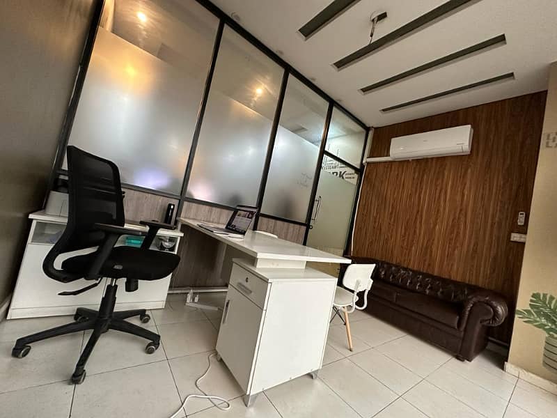 Furnished Office Available For Rent At Main Boulevard Gulberg 17