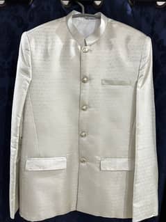 Men's Prince Coat off-white Color Wedding Coat Premium Quality