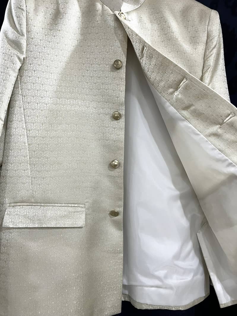 Men's Prince Coat off-white Color Wedding Coat Premium Quality 1