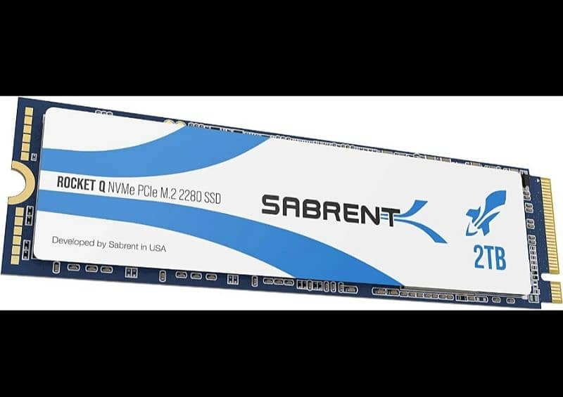 2 TB SABRENT Rocket Q SSD PCIe NVMe 2280 PCIe M. 2 3300MBs High speed 0