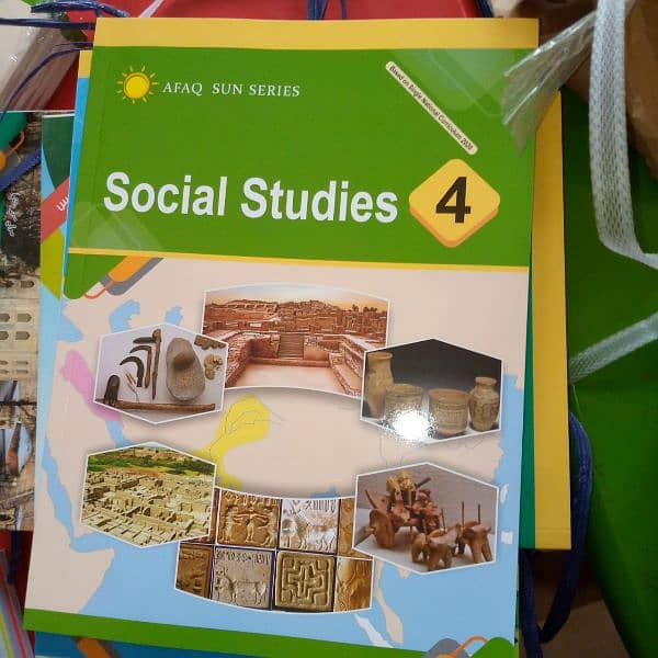 Oxford & Afaq books of 1, 2, 3, 4 & 7 class & Montessori class books 7