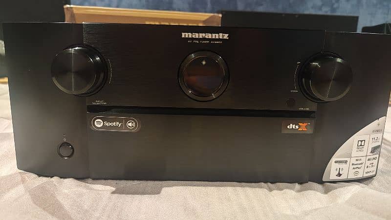 Marantz AV8802A 4K processor with 11.2-ch processing Dolby Atmos DTS X 1