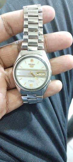 Seiko 5 automatic wrist watch for men  03454646205whats app