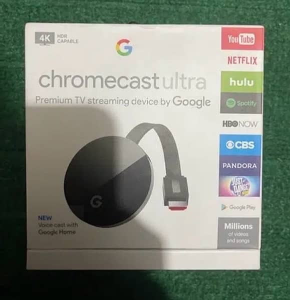 Chromecast Ultra 4k 0