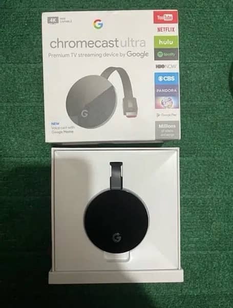 Chromecast Ultra 4k 1