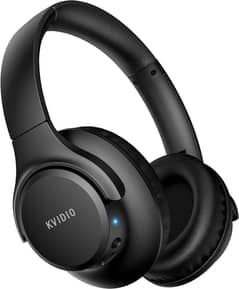 KVIDIO Bluetooth Headphones Over Ear, 55 Hours Playtime, Wireless Head