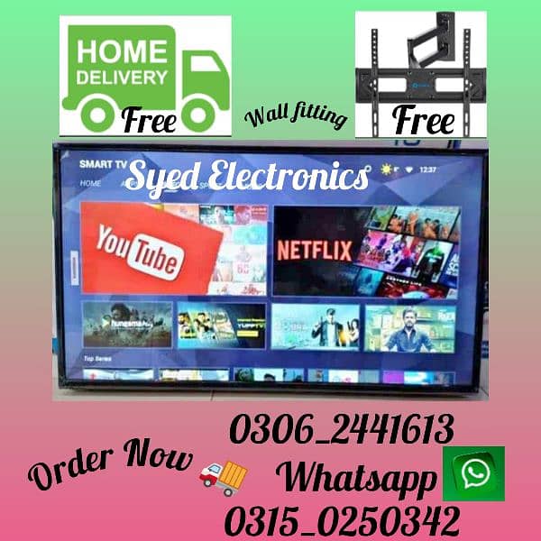 GRAND SALE!! BUY 43 INCH SMART ANDROID LED TV 3