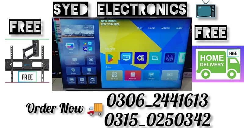 GRAND SALE!! BUY 43 INCH SMART ANDROID LED TV 4