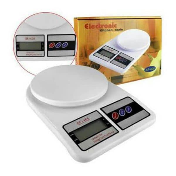 DIGITAL Kitchen ELECTRONIC  SCALE (SF-400A) 10 KG-1G (BRAND NEW) 1