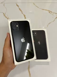 IPHONE 11 64GB FU WITH BOX 10/10 CONDITION 4 MONTH SIM TIME FACTORY