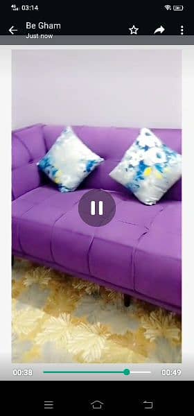 7 seator sofa set for sell OK ha 03152474918 2