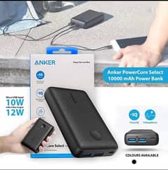 ANKER PowerCore Select 10000 mAh Power Bank |Brand New| |Pin Pack| 0