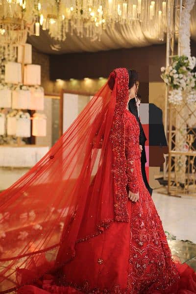 Bridal Langha only for Barat NIKAH Reception Wedding Bride 4