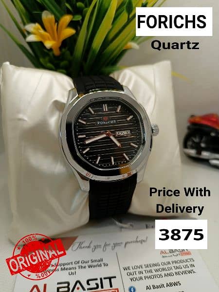 Men Women Fashion Wrist Watches Quartz Call Msg Whatsapp 0316-1737353 3