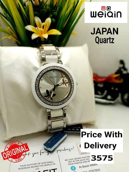 Men Women Fashion Wrist Watches Quartz Call Msg Whatsapp 0316-1737353 9