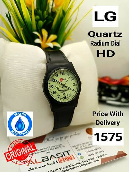 Men Women Fashion Wrist Watches Quartz Call Msg Whatsapp 0316-1737353 4