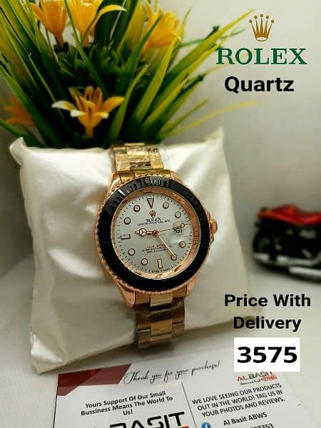 Men Women Fashion Wrist Watches Quartz Call Msg Whatsapp 0316-1737353 2