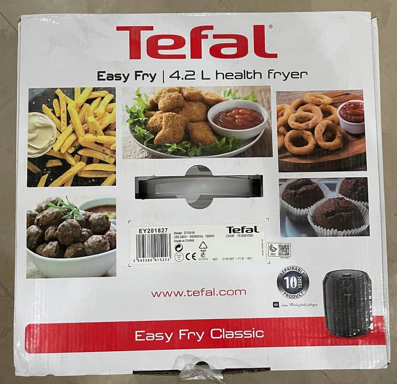 TEFAL AIR FRYER, 10/10 Condition 7