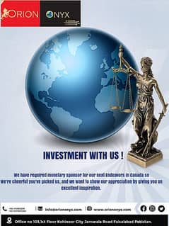 INVESTOR REQUIRED FOR OUR UK BASED LLC COMPANY